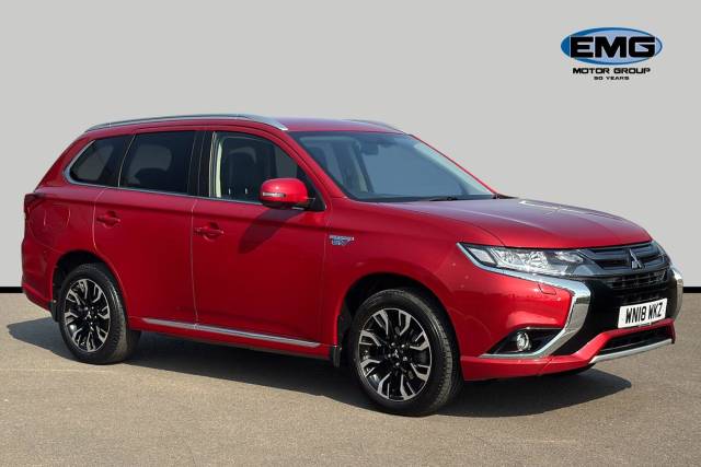 Mitsubishi Outlander 2.0h 12kWh 4h CVT 4WD Euro 6 (s/s) 5dr SUV Hybrid Red